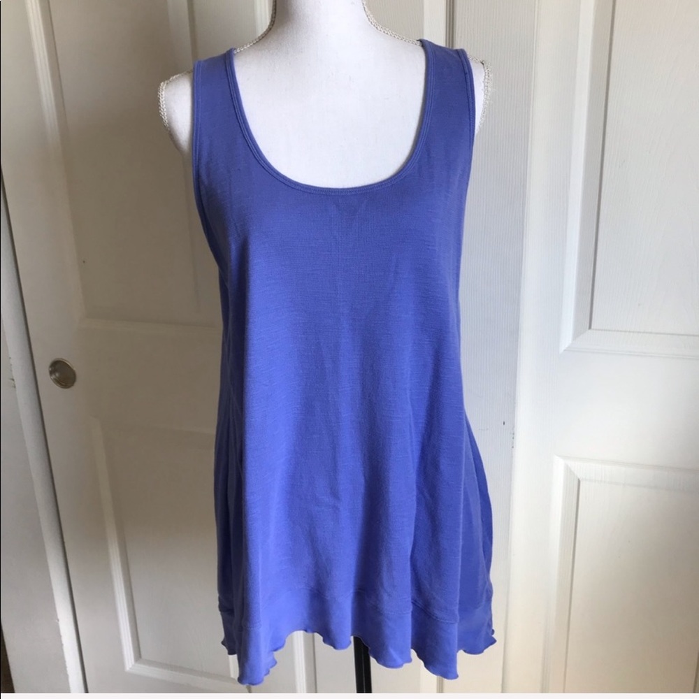 Kensie Performance Athletic Tank Top Key Hole Back